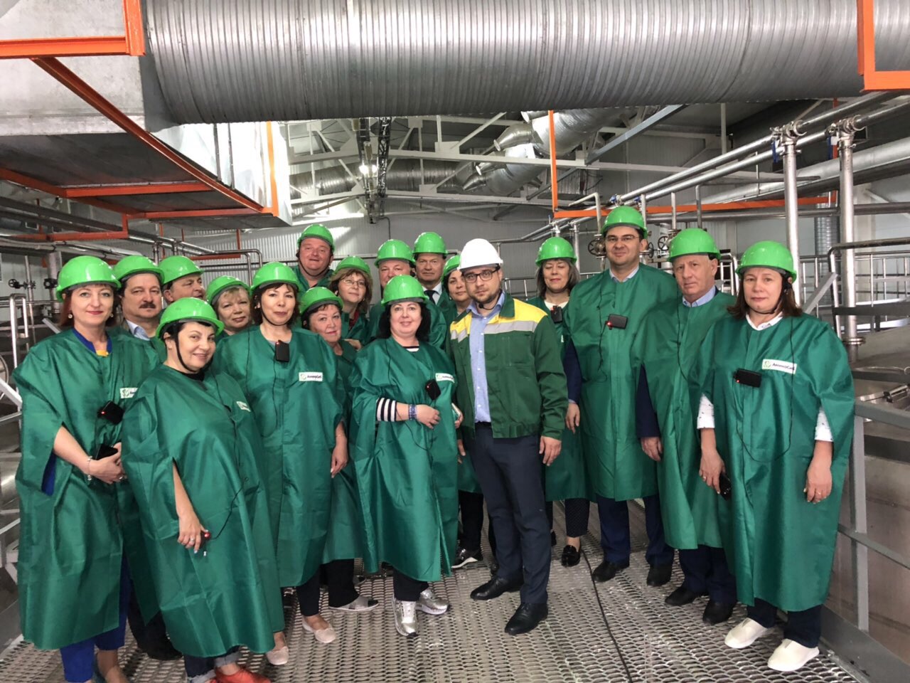 Посещение членами Совета директоров ПОО ТО АО "Аминосиб"